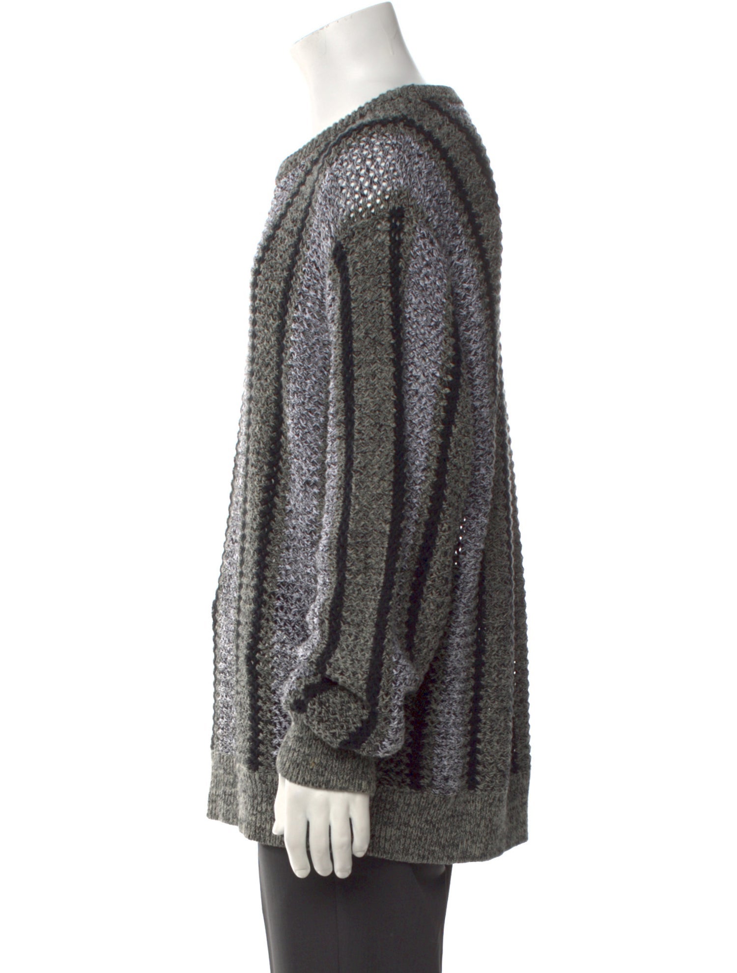 Stüssy Striped Crew Neck Pullover